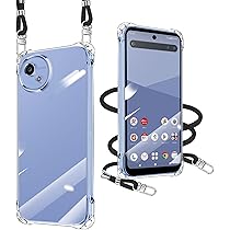 Amazon.co.jp: xiusiteli AQUOS wish5 用 ケース クリア ショルダー